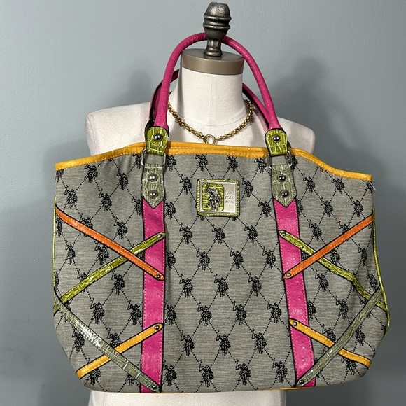 Tote Bag Large with Pink Lining - Picture 2 of 16